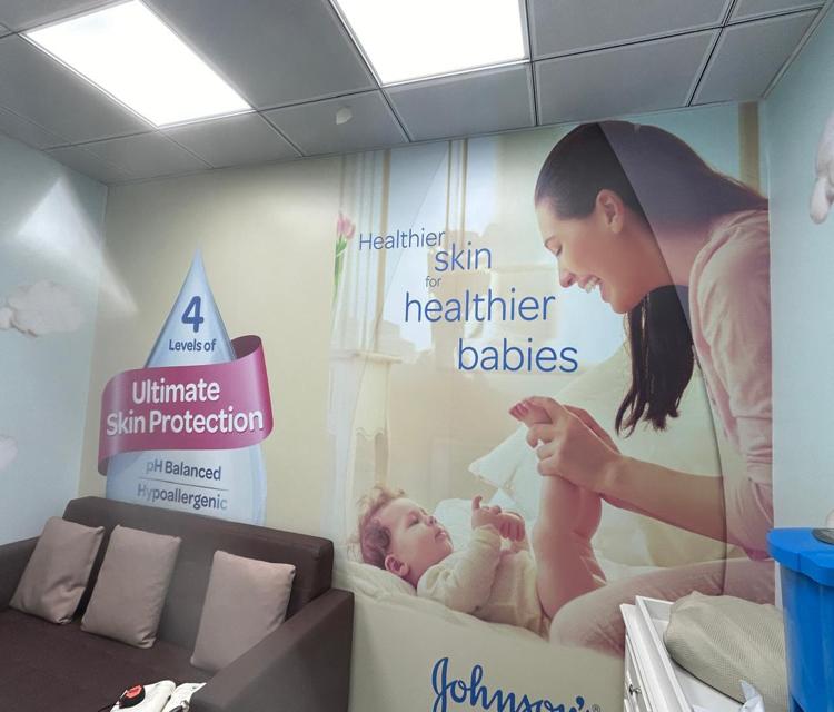 Interior Wall Branding: Johnson’s